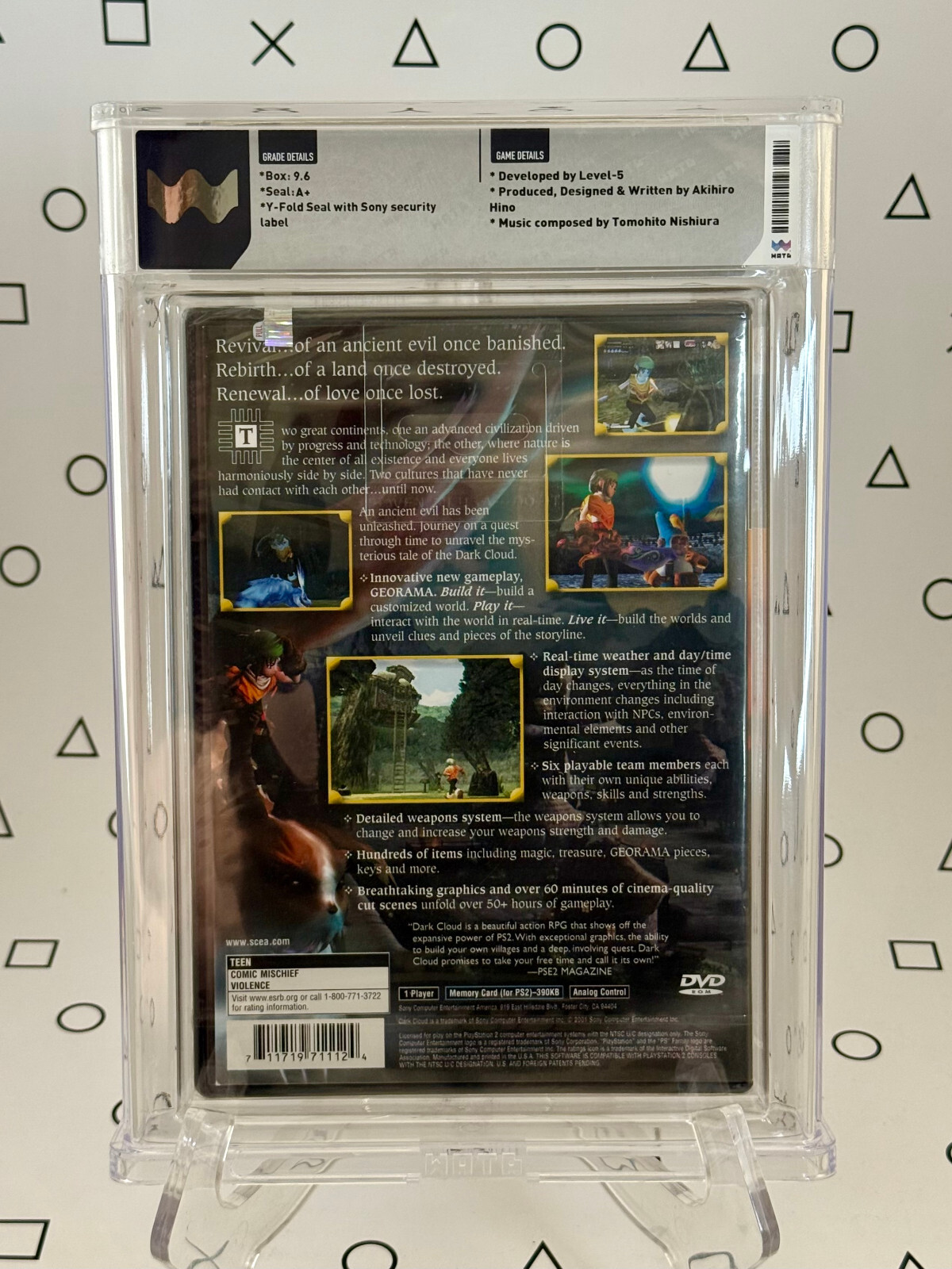 Dark Cloud Sealed – PS2 – WATA 9.6, A+