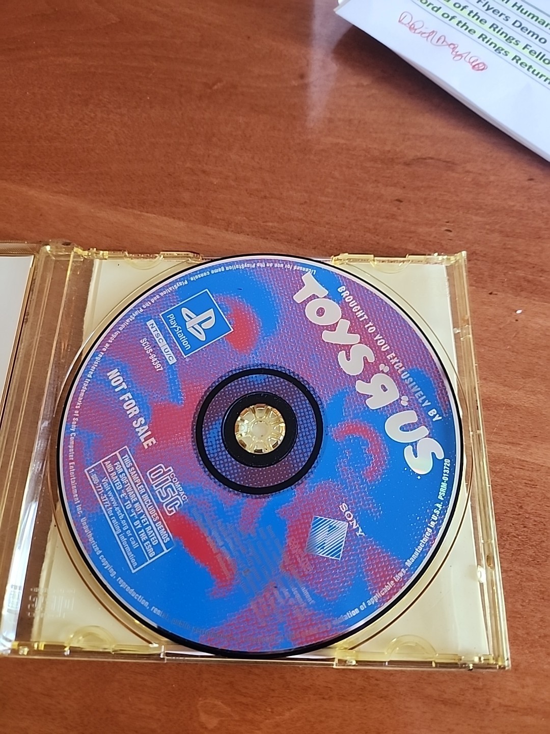 Toys “R” Us Attack of the Killer Demos – Sony Playstation 1 PS1 – Demo Disc Only