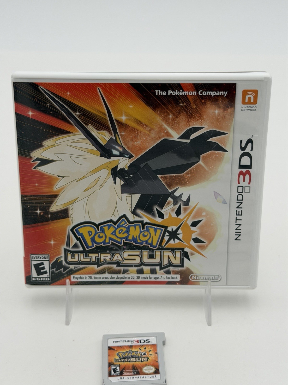 Pokemon Ultra Sun – Nintendo 3DS – Game Cartridge & Case