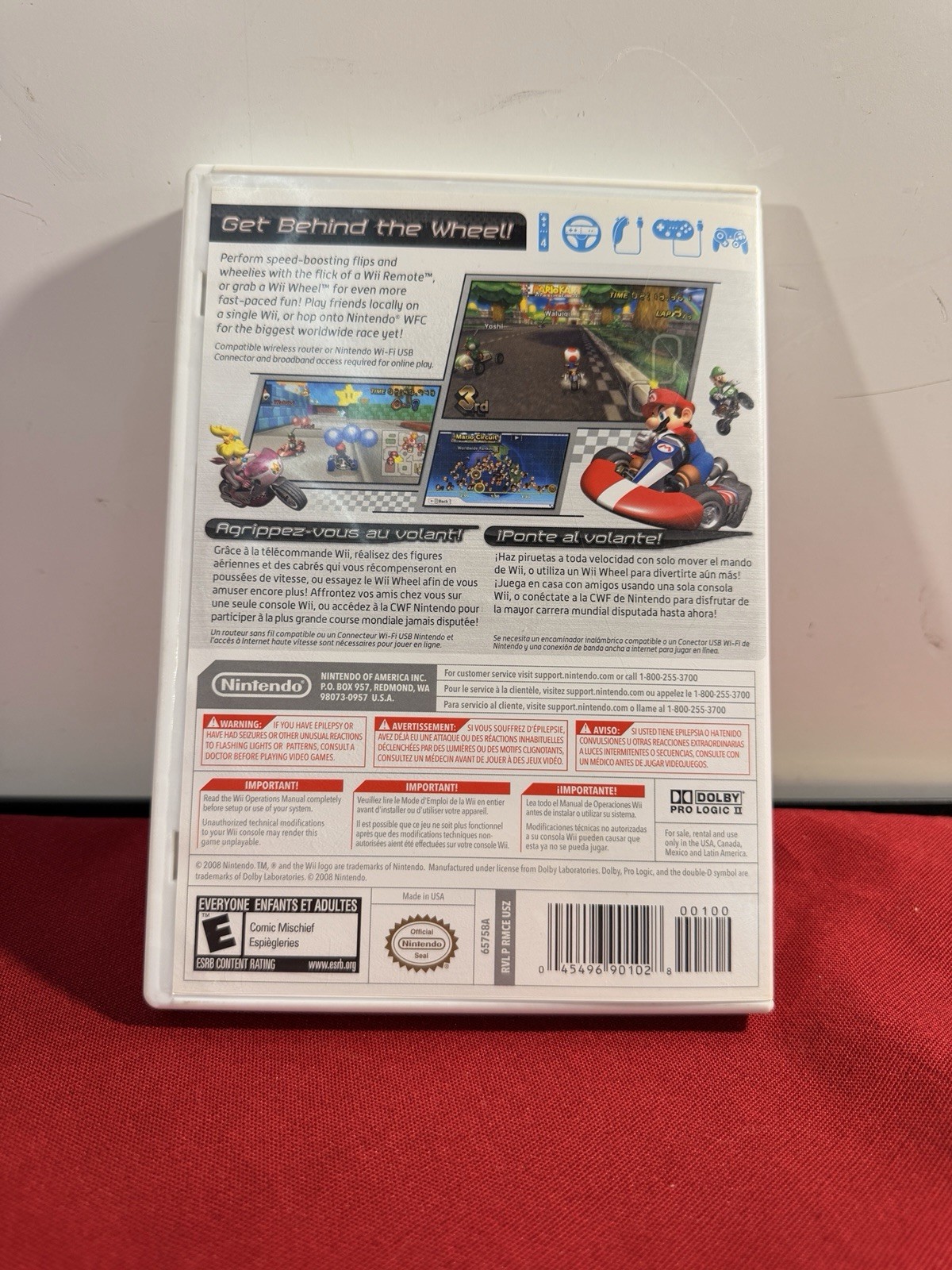 Mario Kart Wii (Nintendo, 2008) Complete