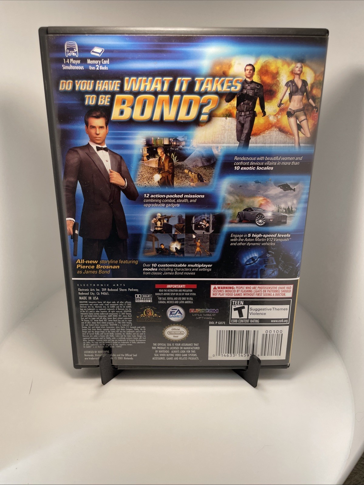 007: NightFire Nintendo GameCube Players Choice CIB Tested Working