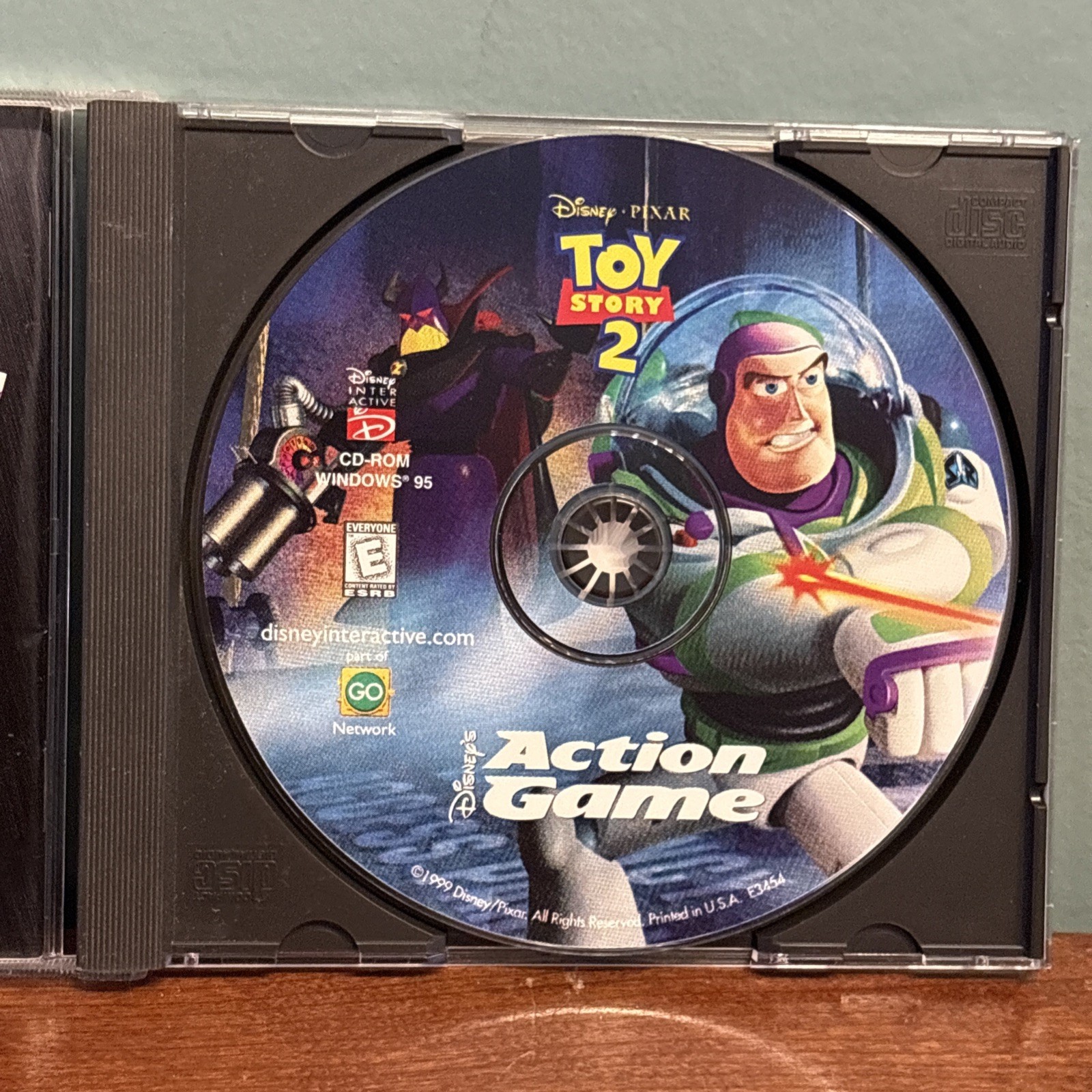 Set of 3 Toy Story 1 2 PC CD ROM Action Game Power Play Sampler Disney Pixar