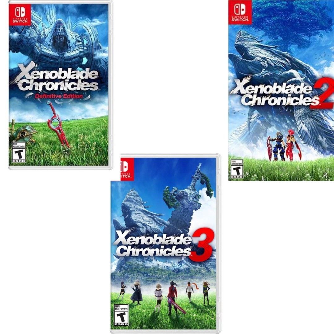 Xenoblade Chronicles: Definitive Edition, 2 & 3 Switch Brand New Game (RPG)