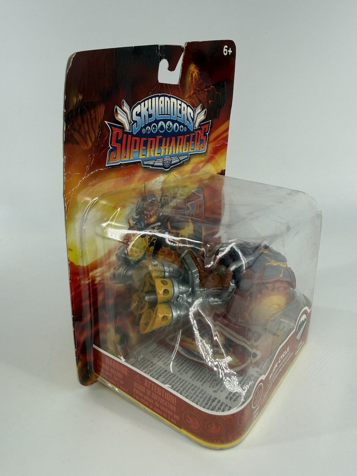 SKYLANDERS SUPERCHARGERS BURN-CYCLE SKYLANDERS LAND VEHICLE NIP NIB