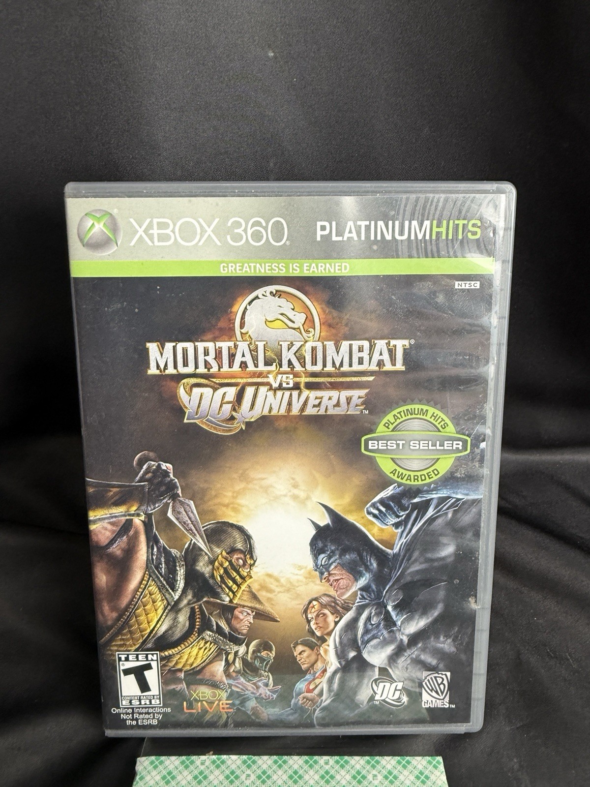 Mortal Kombat vs. DC Universe (Xbox 360, 2008) Complete CIB