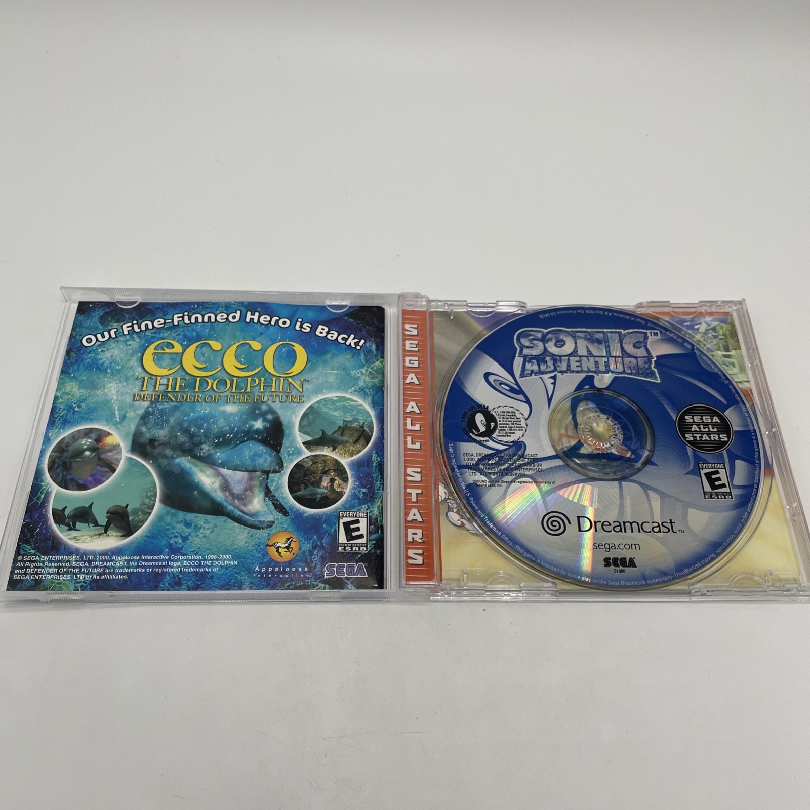 Sonic Adventure Sega Dreamcast Complete CIB Sega All-Stars VG