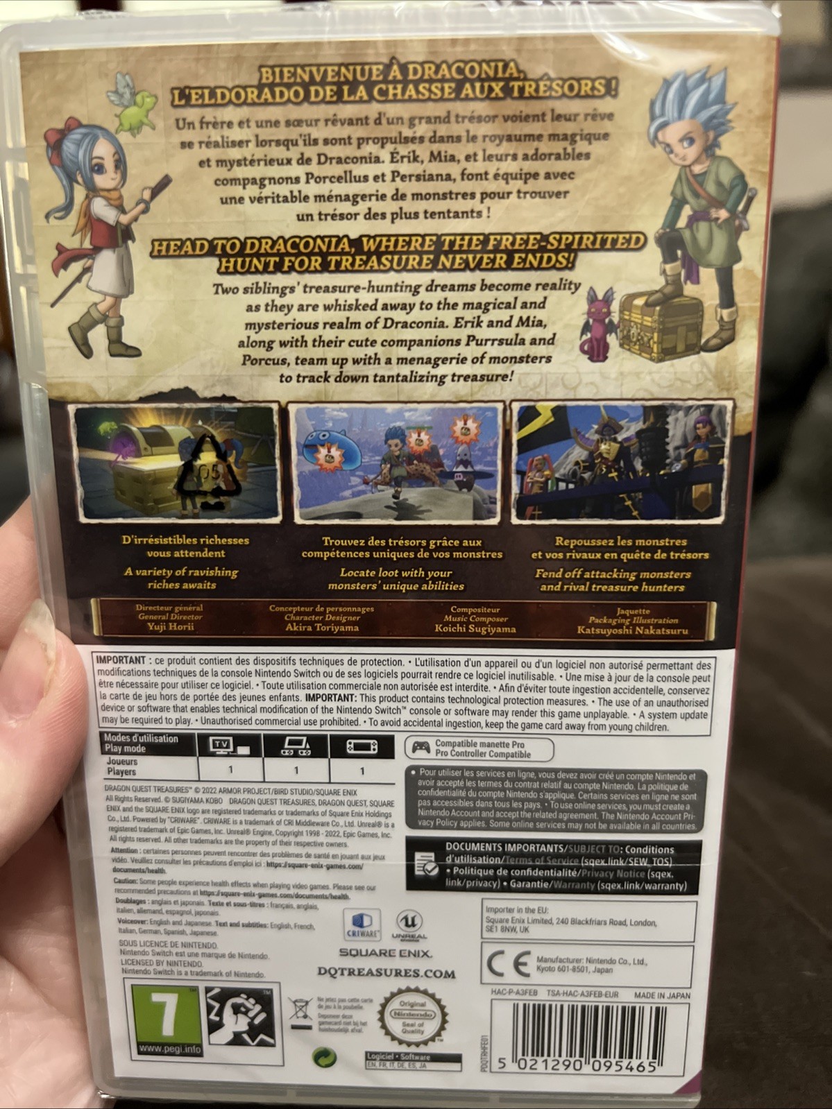 Dragon Quest Treasures – Nintendo Switch – NEW Factory Sealed