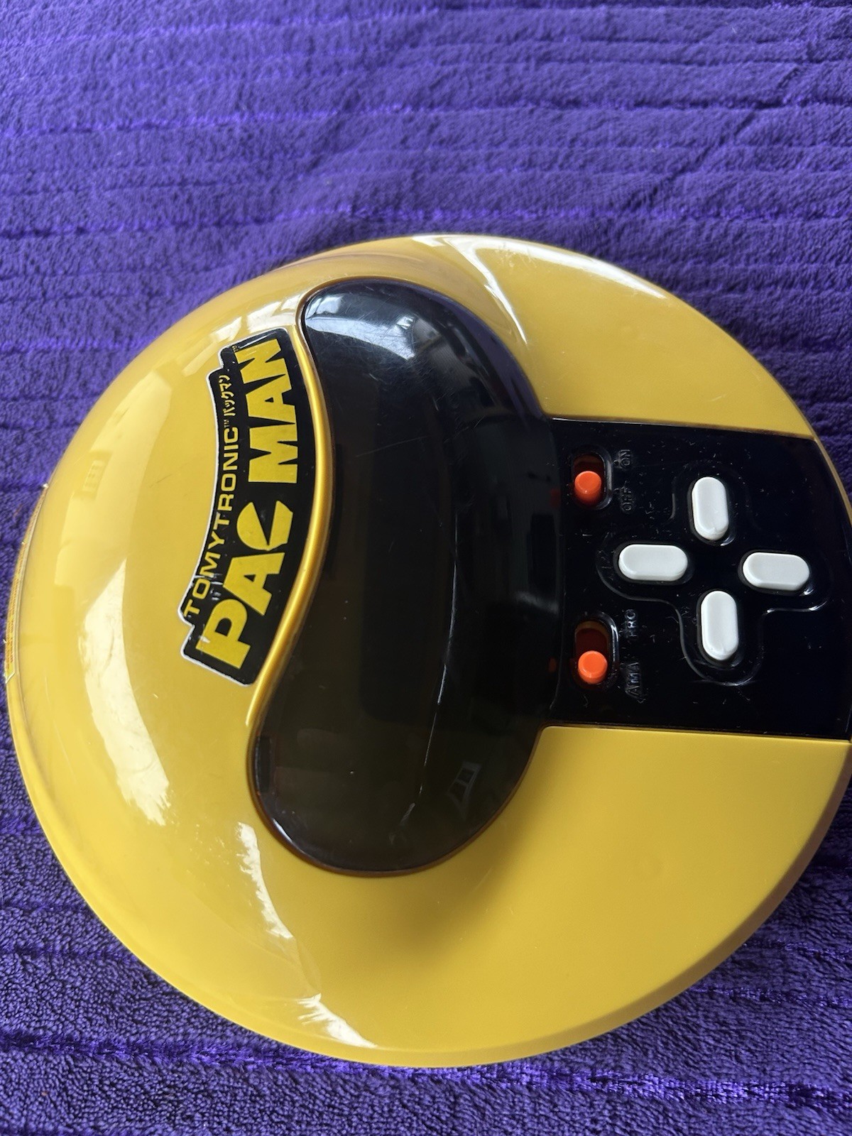 Vintage 1981 Tomytronic Pac-Man Handheld Electronic Game Tomy Tested Working