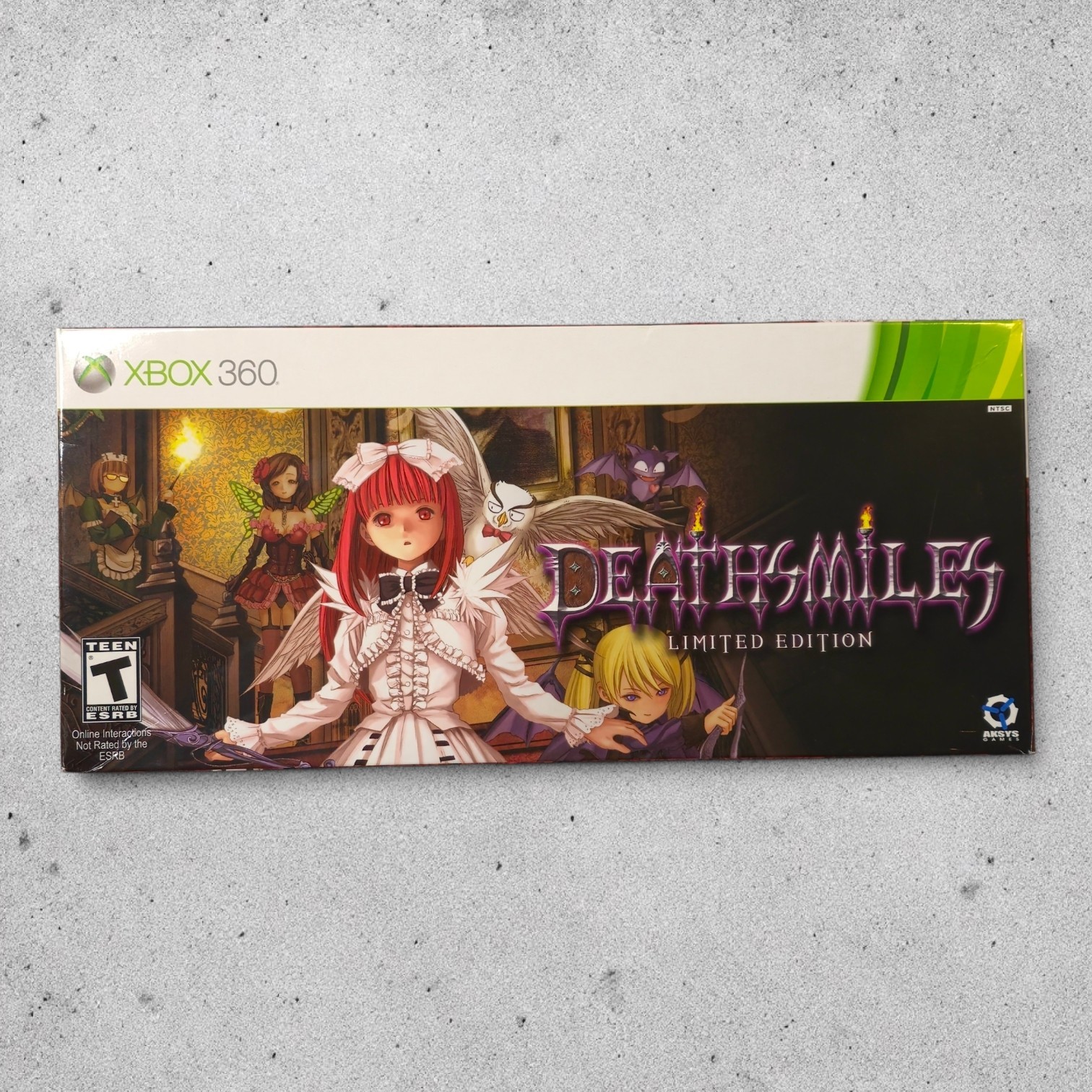 Deathsmiles Limited Edition Microsoft Xbox 360 Complete CIB Tested Working