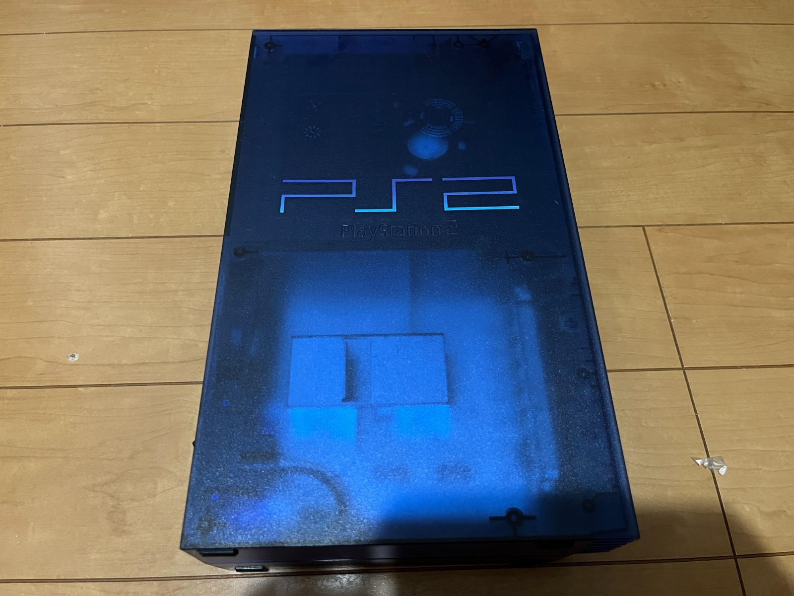 Sony PlayStation 2 PS2 Console SCPH-37000 Ocean Blue Controller Cables 5 games
