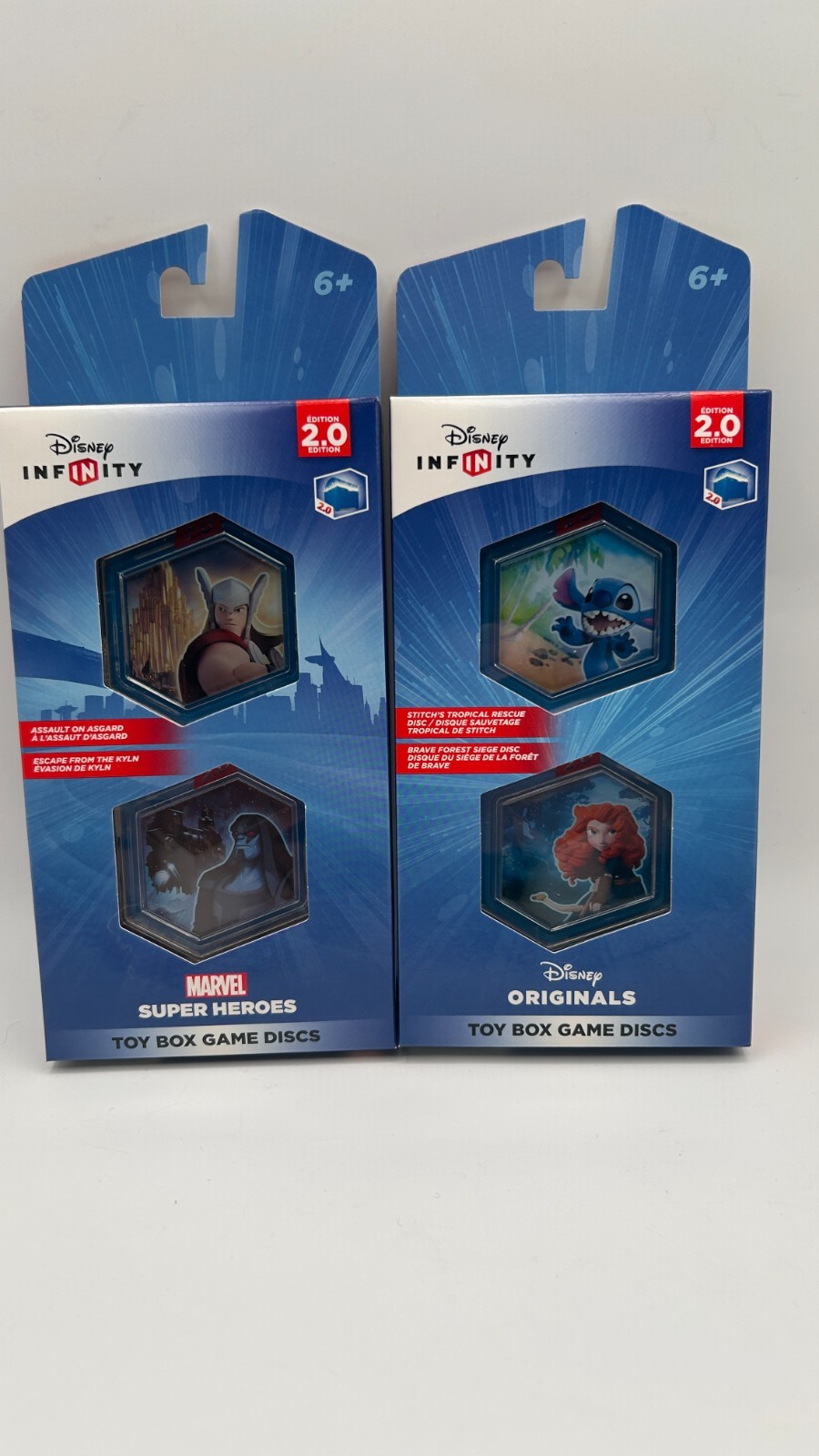 Disney Infinity 2.0: Toy Box Game Discs BRAND NEW – Full Set