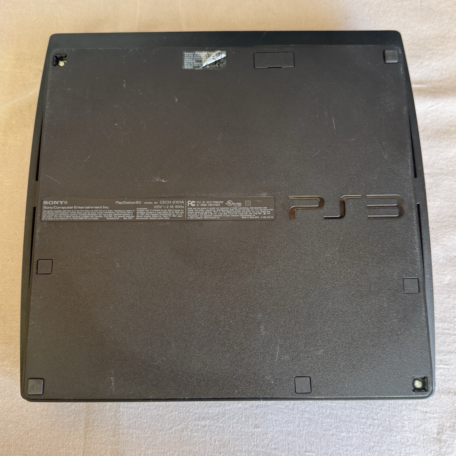 Sony PlayStation 3 Console Blu-Ray NTSC-U/C Black