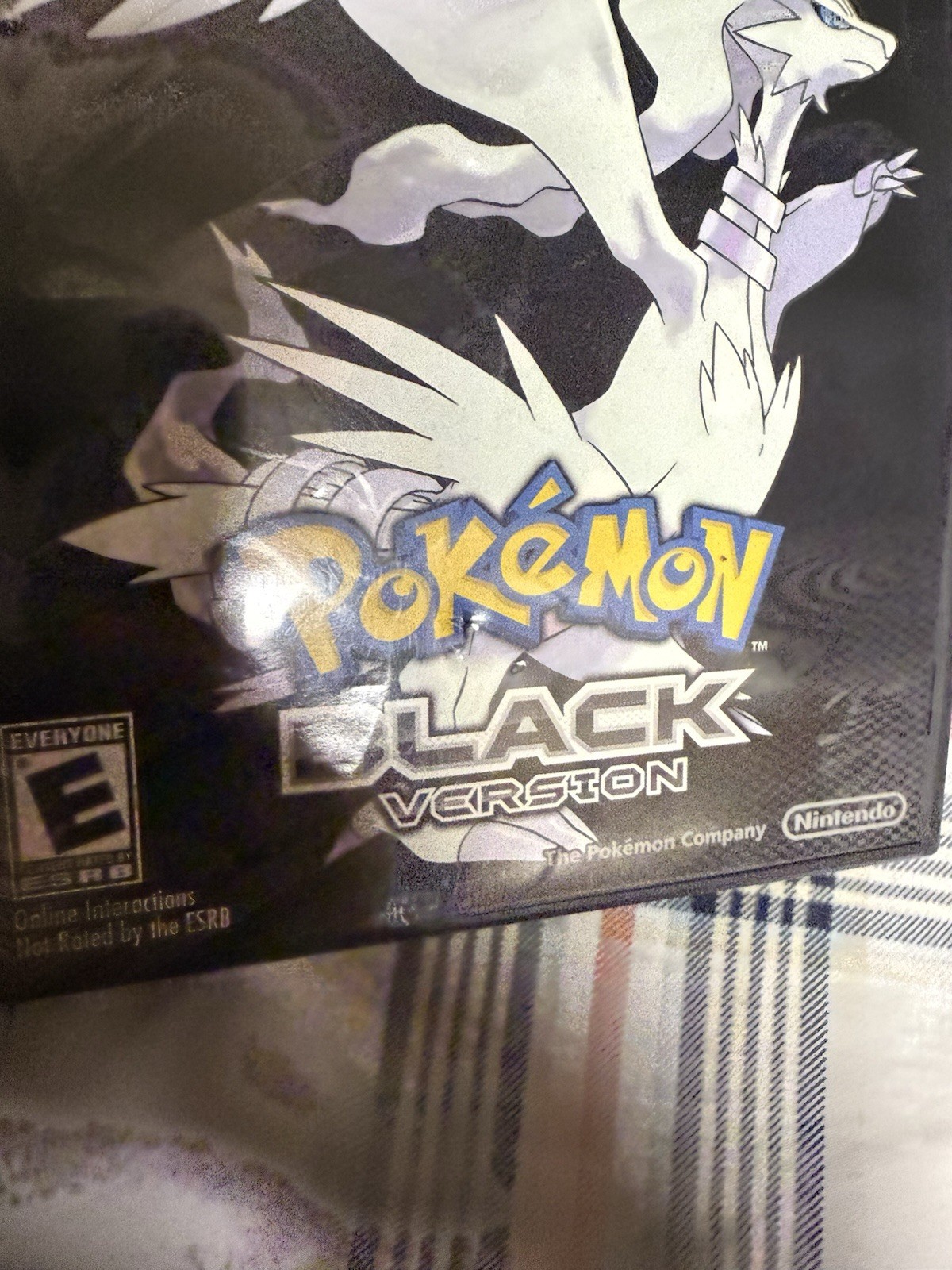 Pokemon Black and White, AUTHENTIC & TESTED. Has Case, Cart & manual In Picture