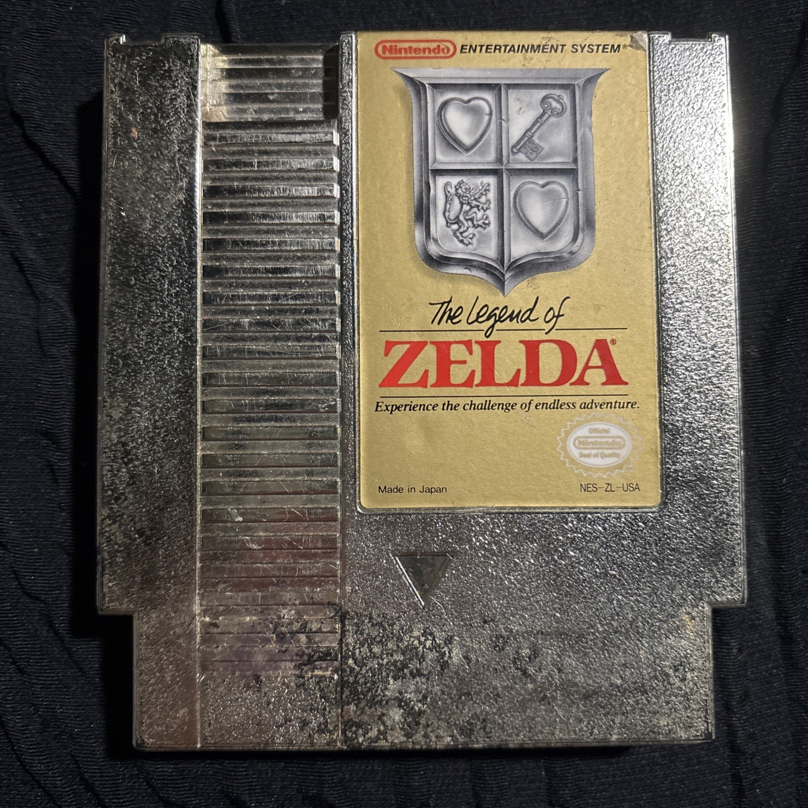 Nintendo The Legend of Zelda NES NTSC-U/C Gold Cartridge Tested a while ago