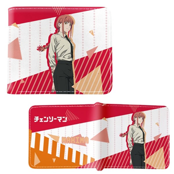 Chainsaw Man Bi-Fold Wallet – MAKIMA STYLE A New (Anime 4×5″ Billfold)