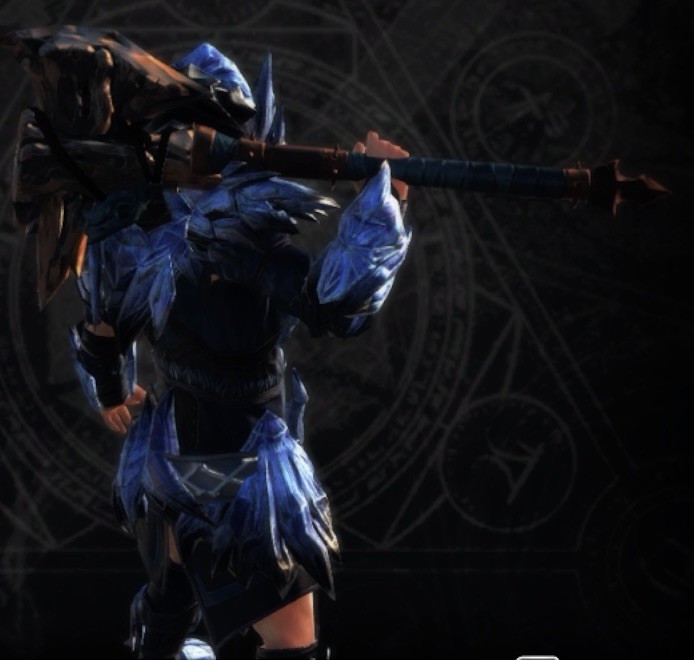 NEVERWINTER MMORPG⭐2013 LEGACY TRANSMUTE BLACK ICE AXE ⭐In-Game Content XBOX AD