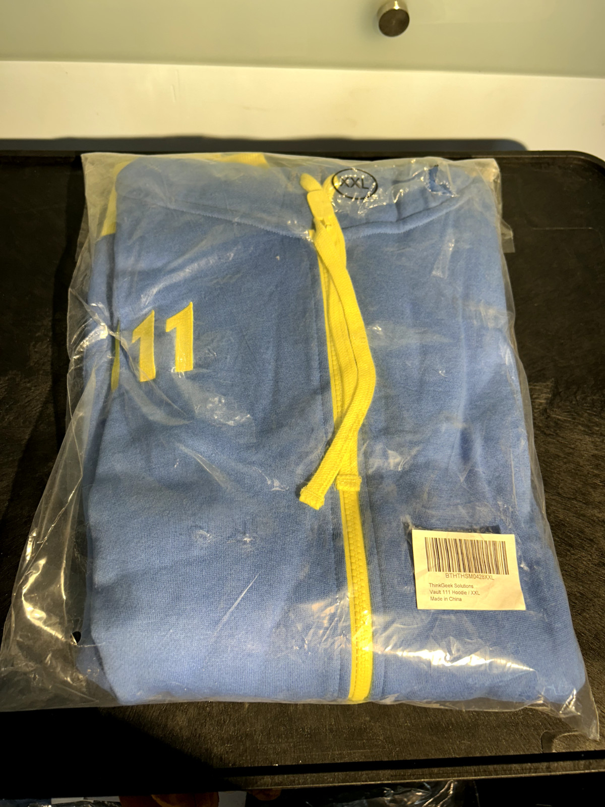 FALLOUT COLLECTORS LOT! Pip Boy Messenger bag, Vault 111 Shoes, Socks, & Hoodie!