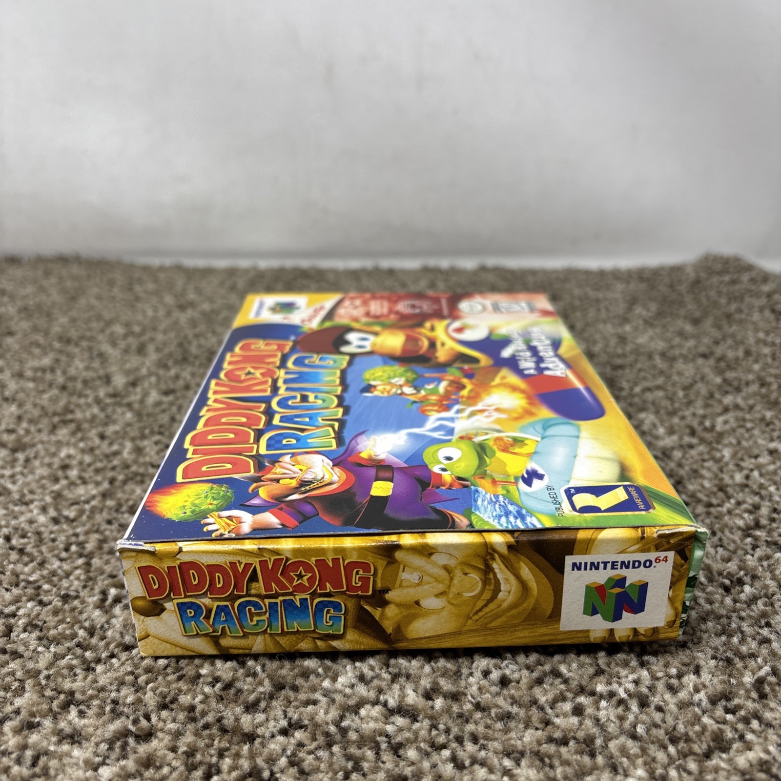 Nintendo 64 1997 Diddy Kong Racing BOX ONLY NO GAME!
