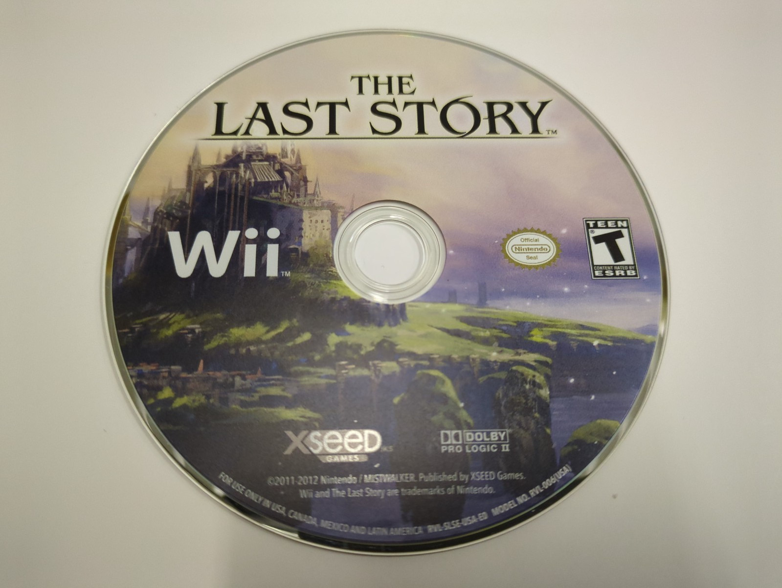 Wii; The Last Story Limited Edition, w/Manual, Art Book, Box Case, VG