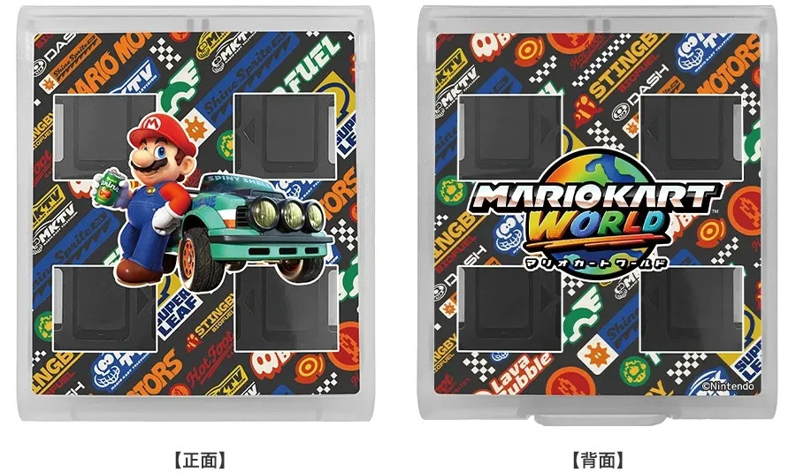 Mario Kart World Game Card Palette Case for 16 Nintendo Switch 2 Keys Factory JP