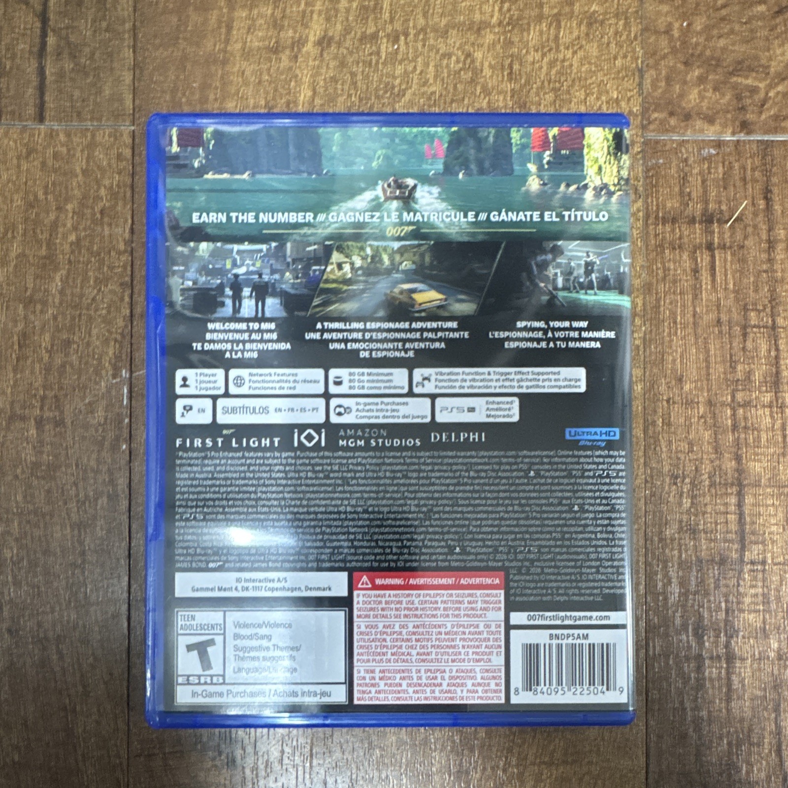 007 First Light (PS5) Action & Adventure Espionage T-Teen