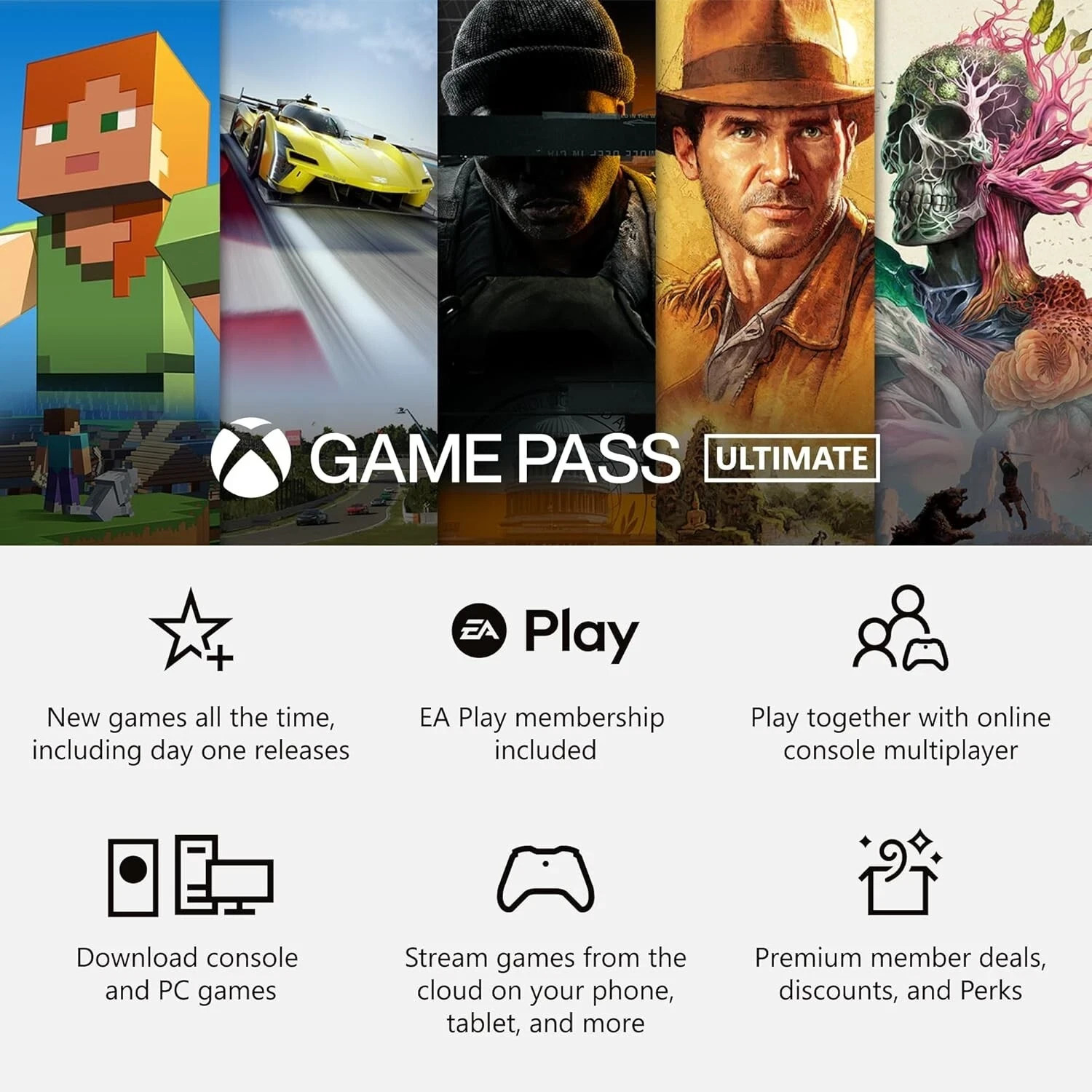 Xbox Game Pass Ultimate – 1 Month Membership – Existing Users