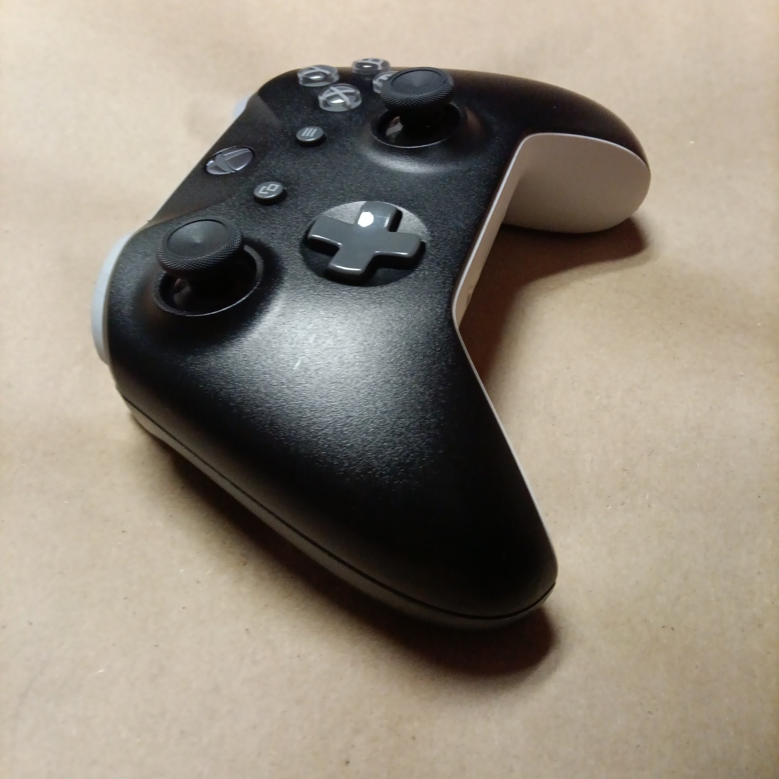 Xbox One Wireless Controller 1708 (Black Gray White) Cleaned Tested And Working