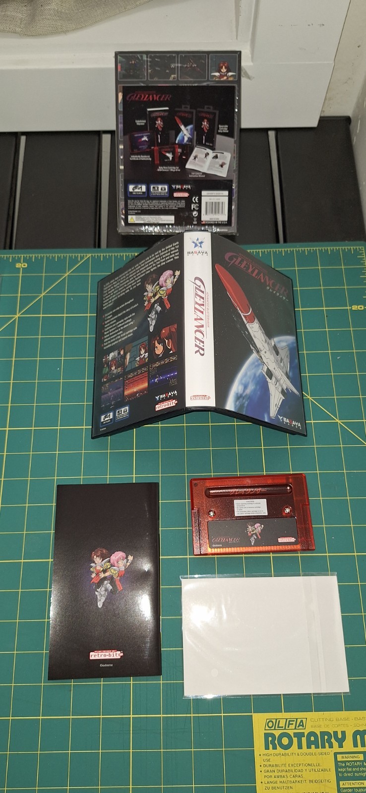 Sega Genesis Retro-Bit 3 Game Lot Mint Valis III, Gleylancer, Megaman Wily Wars