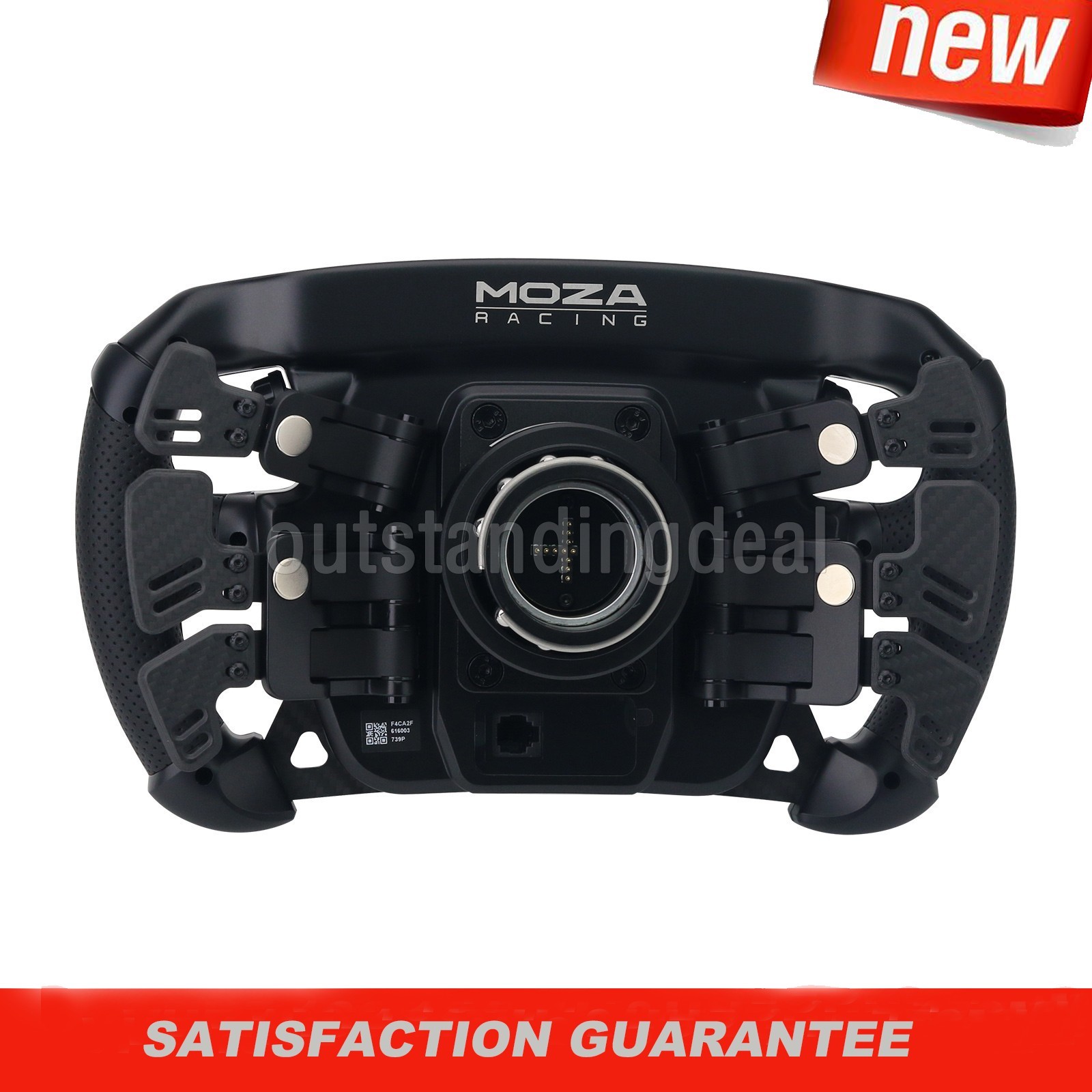 MOZA R12 V2 12Nm Direct Drive Wheel Base + 280mm FSR2 Formula Steering Wheel os6