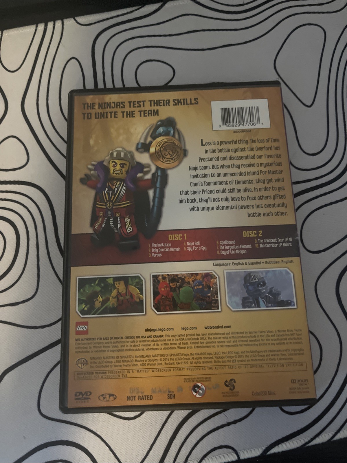 LEGO Ninjago: Masters of Spinjitzu – Season 4: Tournament of Elements.