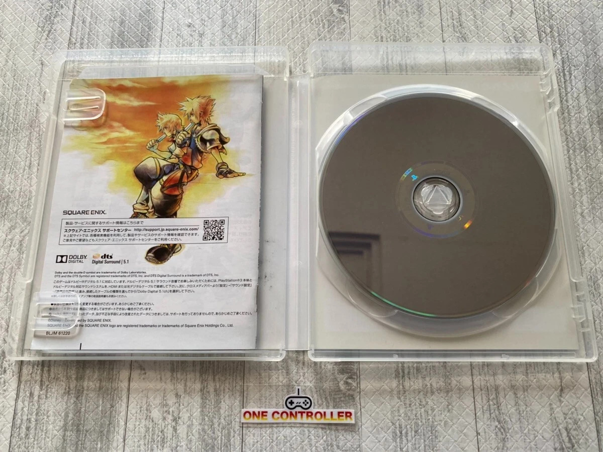 SONY PS2 & 3 Kingdom Hearts Ⅰ＆Ⅱ & Final Mix & HD 1.5 & 2.5 Remix set from Japan