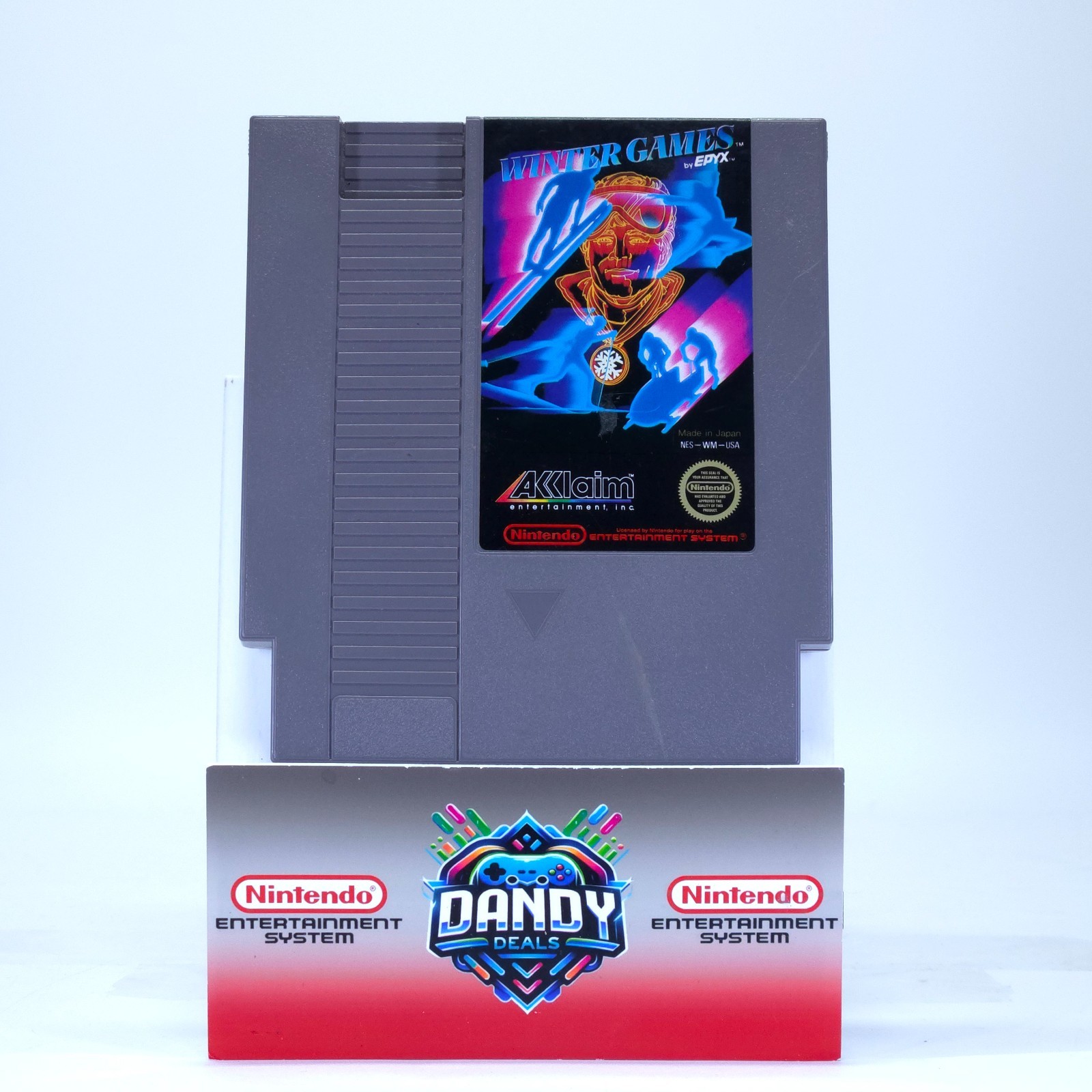 Winter Games Authentic, Tested – NES