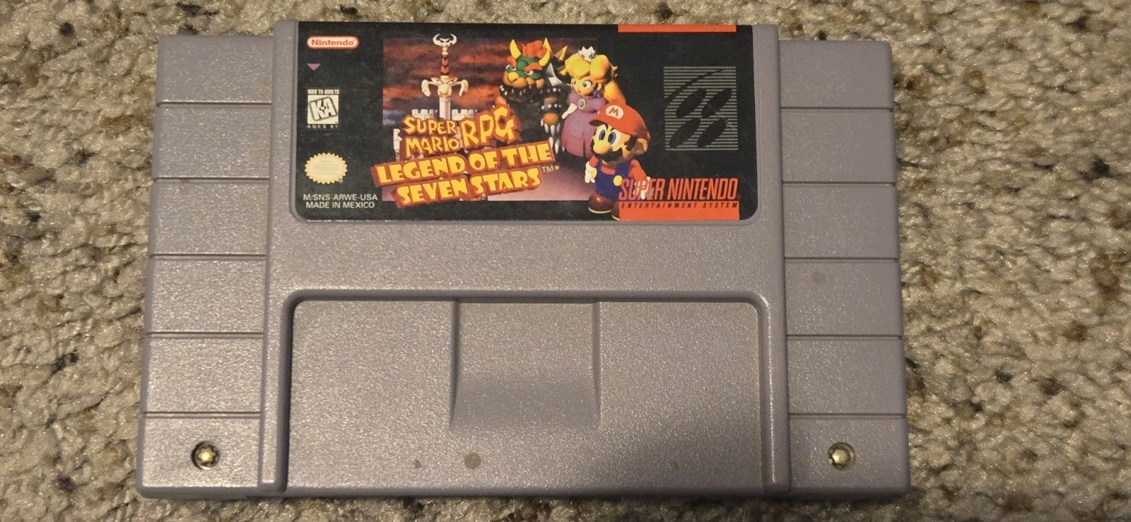 Super Mario RPG: Legend of the Seven Stars (Super Nintendo SNES)