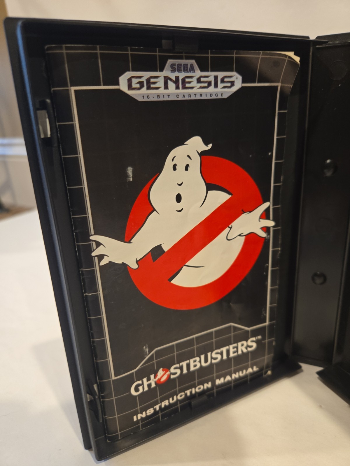Ghostbusters (Sega Genesis, 1990) CIB Complete w/ Manual FREE SHIPPING