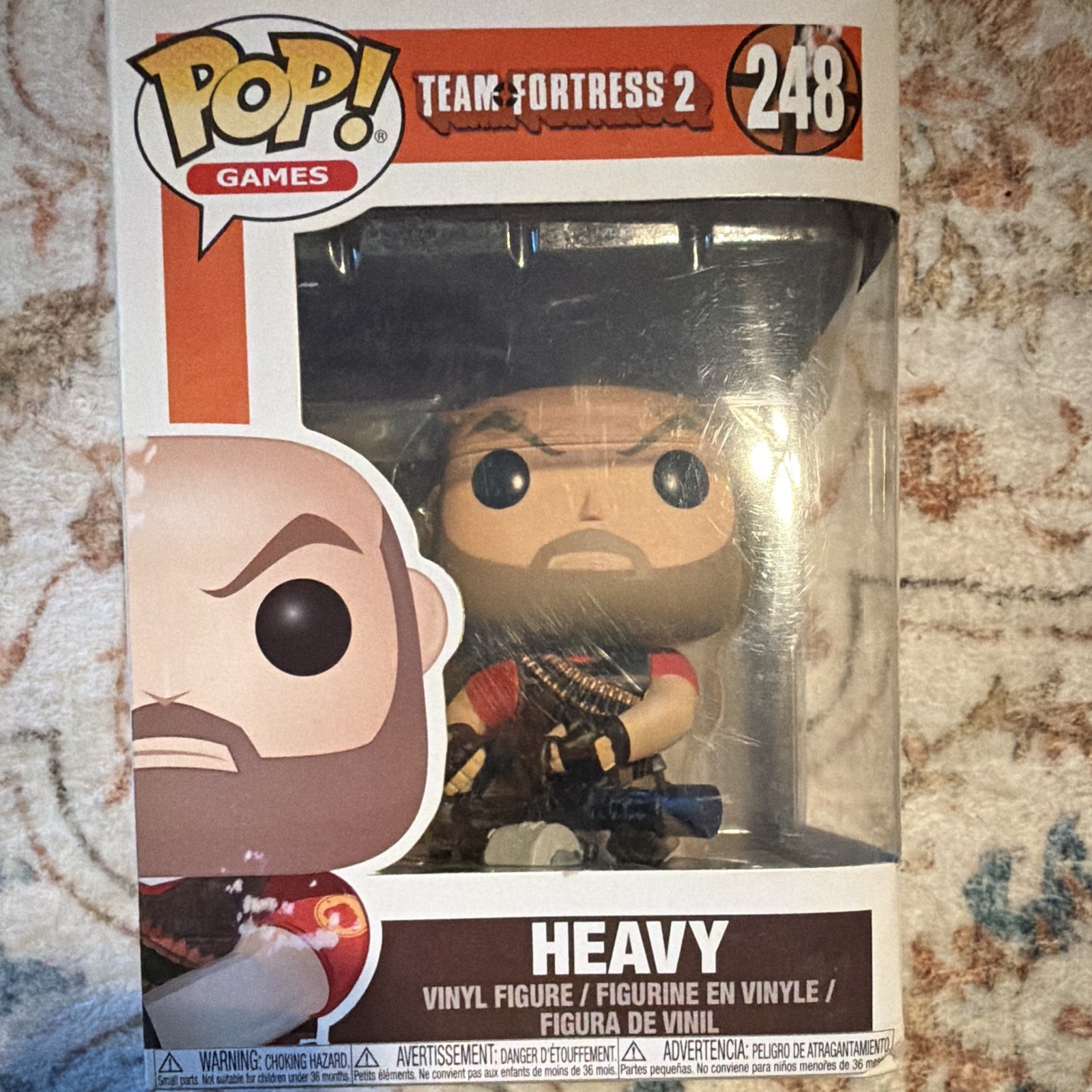 Funko Pop! Games Team Fortress 2 Heavy Vinyl Figure #248 2017 MPN DRM170803