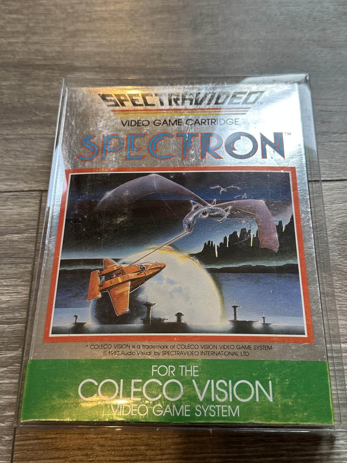 Vintage Spectron Spectravideo ColecoVision Video Game Cartridge Box Manual CIB
