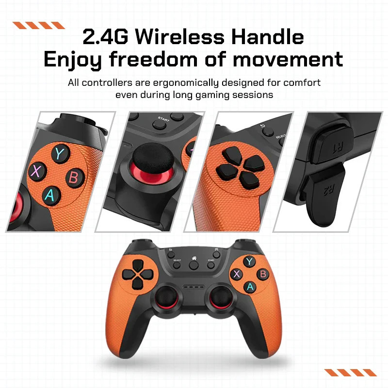 U36 Video Game Joystick, 50,000 Games Installed, 4K HD Retro Gaming Console, 3D,