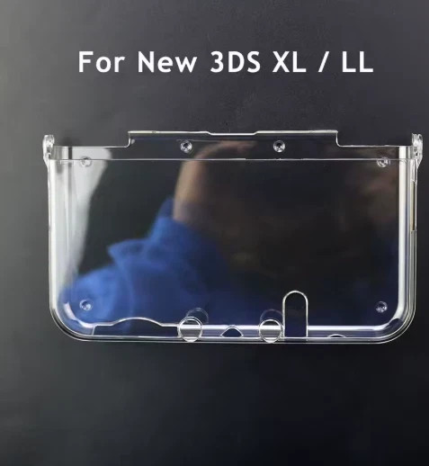 Hard Crystal Case Clear Skin Cover Shell Transparent for Nintendo