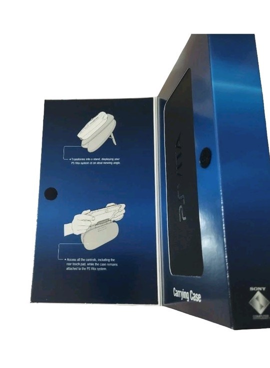 New – SONY Official PS VITA Protective Case & Stand OEM PLAYSTATION Series 1000