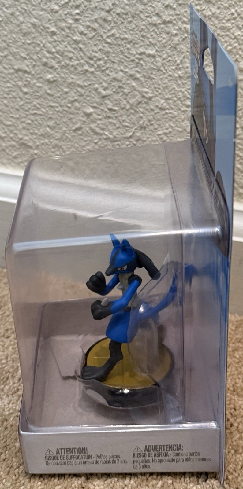 Lucario Amiibo Super Smash Bros Series NIB N/A Variant
