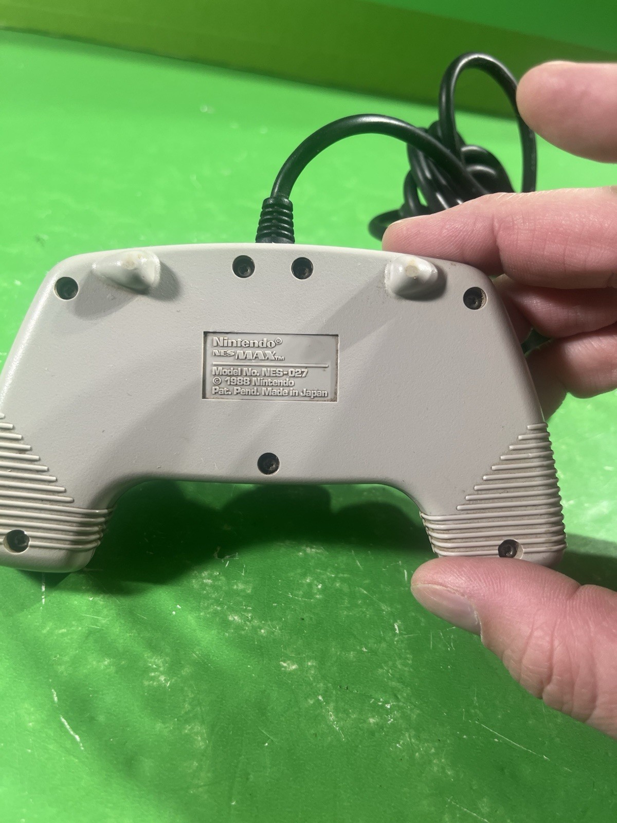 Nintendo NES Max Wired Controller Gray with Turbo Button for Nintendo NES