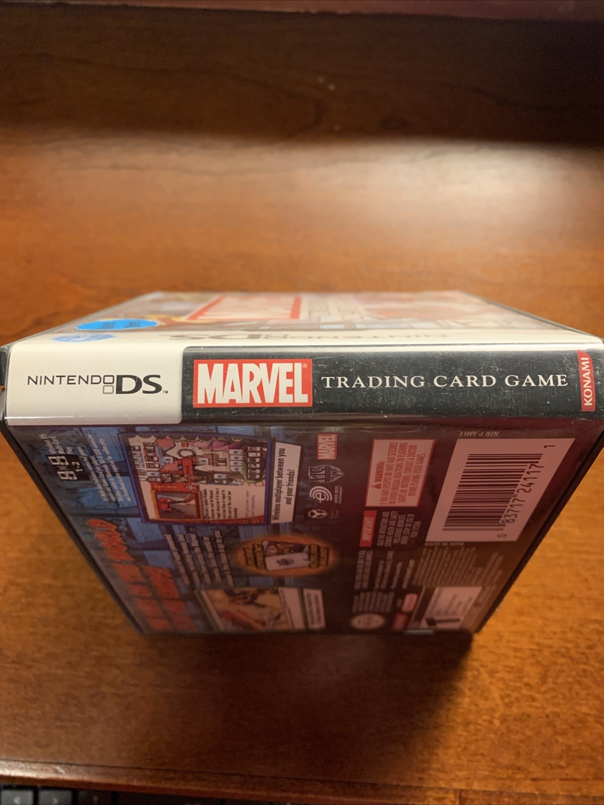 Marvel Trading Card Game (Nintendo DS) Case ONLY No Game / Authentic USA Version