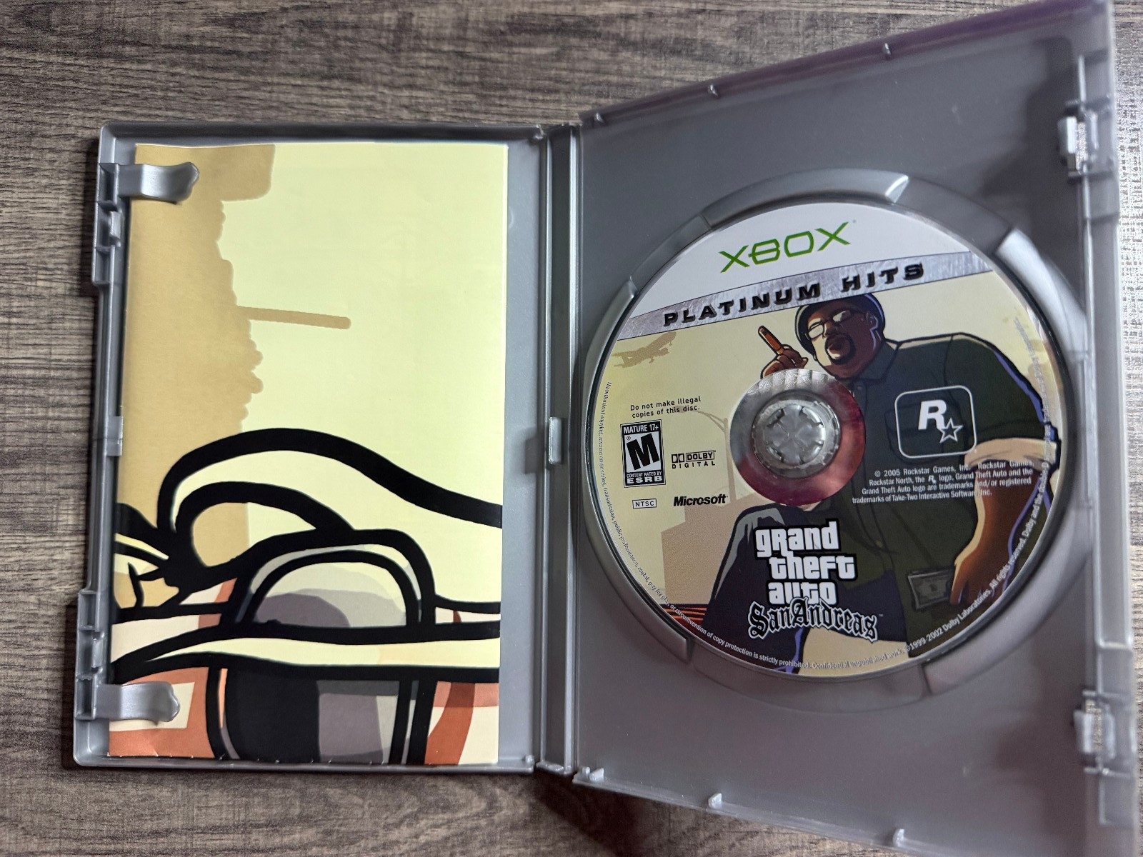 Grand Theft Auto San Andreas (Original Xbox) Plays on Xbox 360 One Series X BC