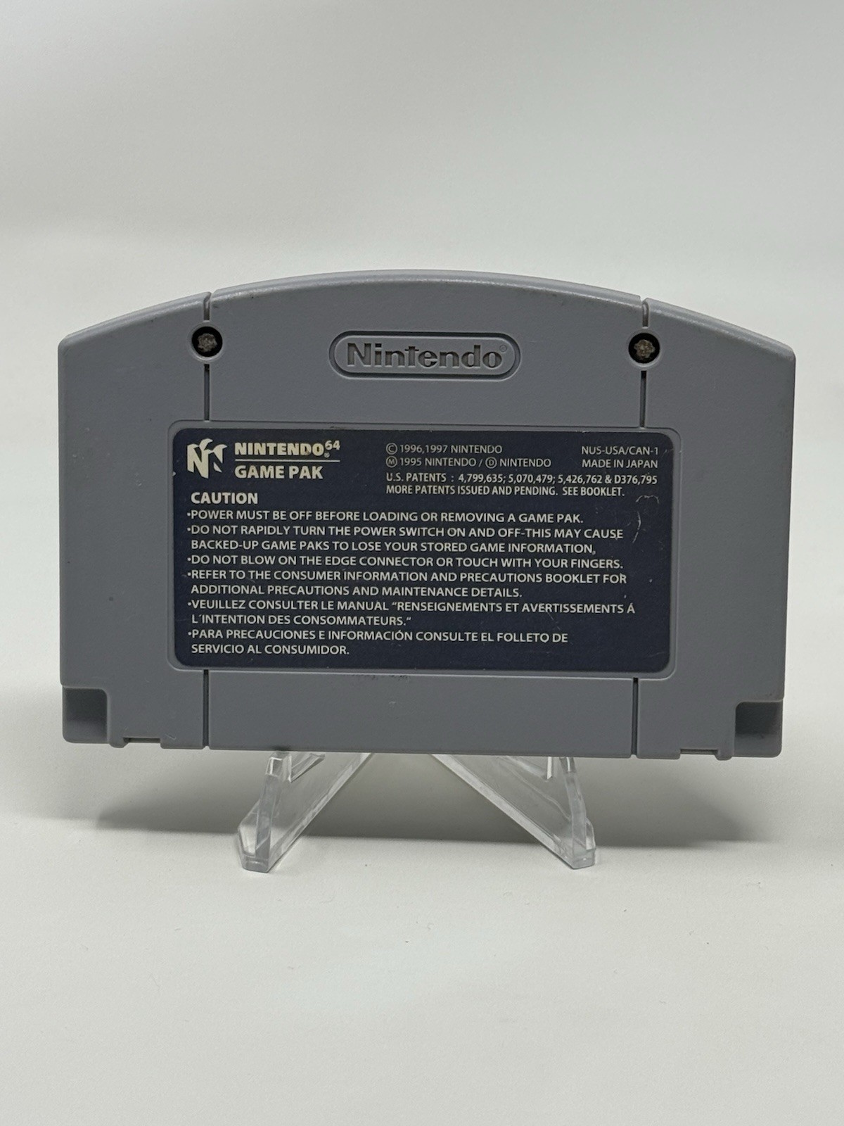 Harvest Moon N64 Nintendo 64 Authentic Game Cart Cleaned Tested Retro Fun Kids