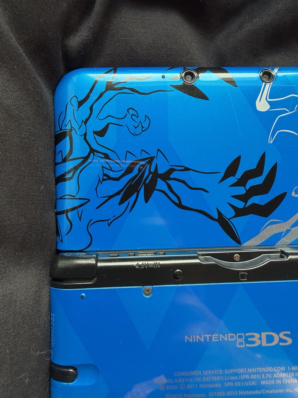 USA VERSION Nintendo 3DS XL Pokémon X and Y BLUE version Handheld System