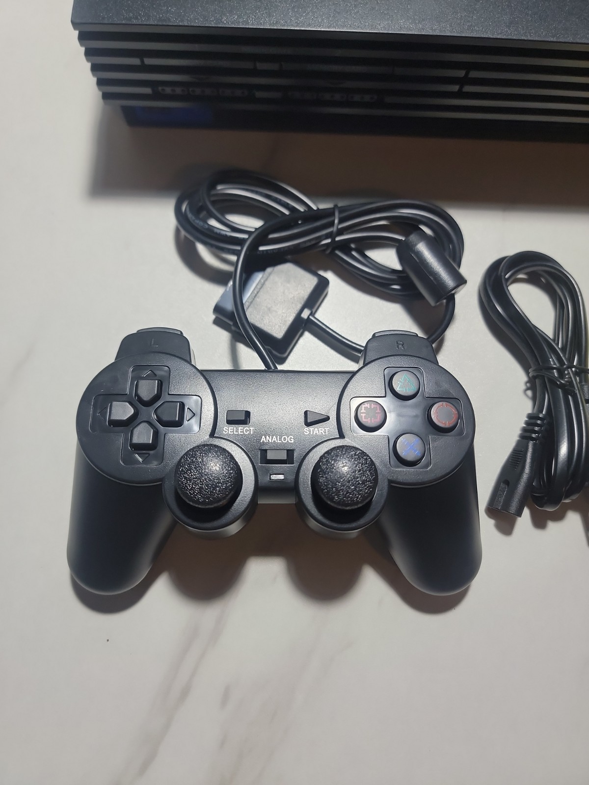 Sony PlayStation 2 PS2 Fat Console Bundle Tested Working with HDMI adapter
