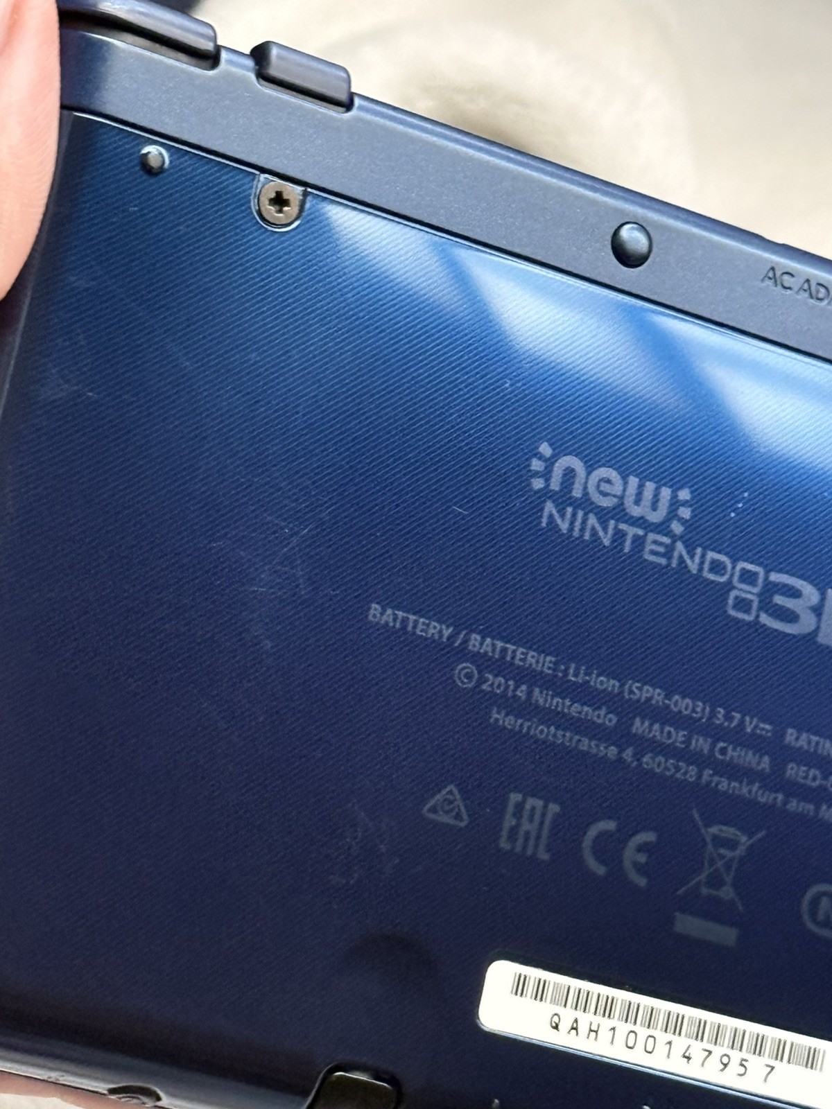 New Nintendo 3DS XL Metallic Blue | Charger 120 GB SD Card | TOP IPS