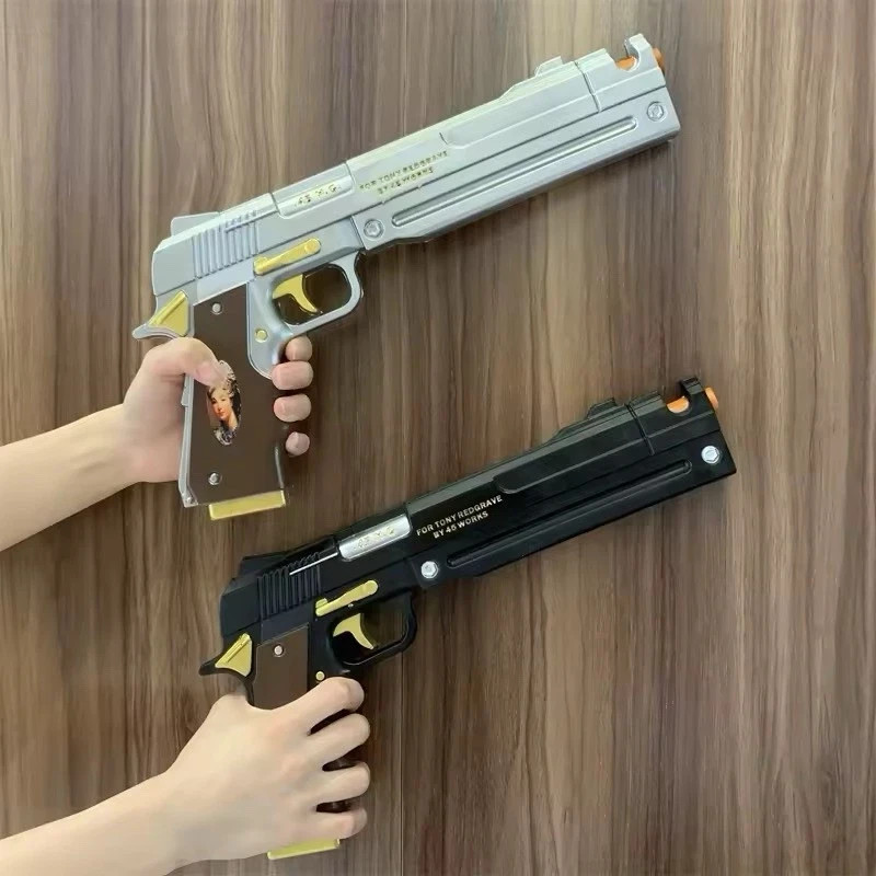 DMC Dante Ebony & Ivory Revolver Set – High-Quality Prop Guns – Devil May Cry