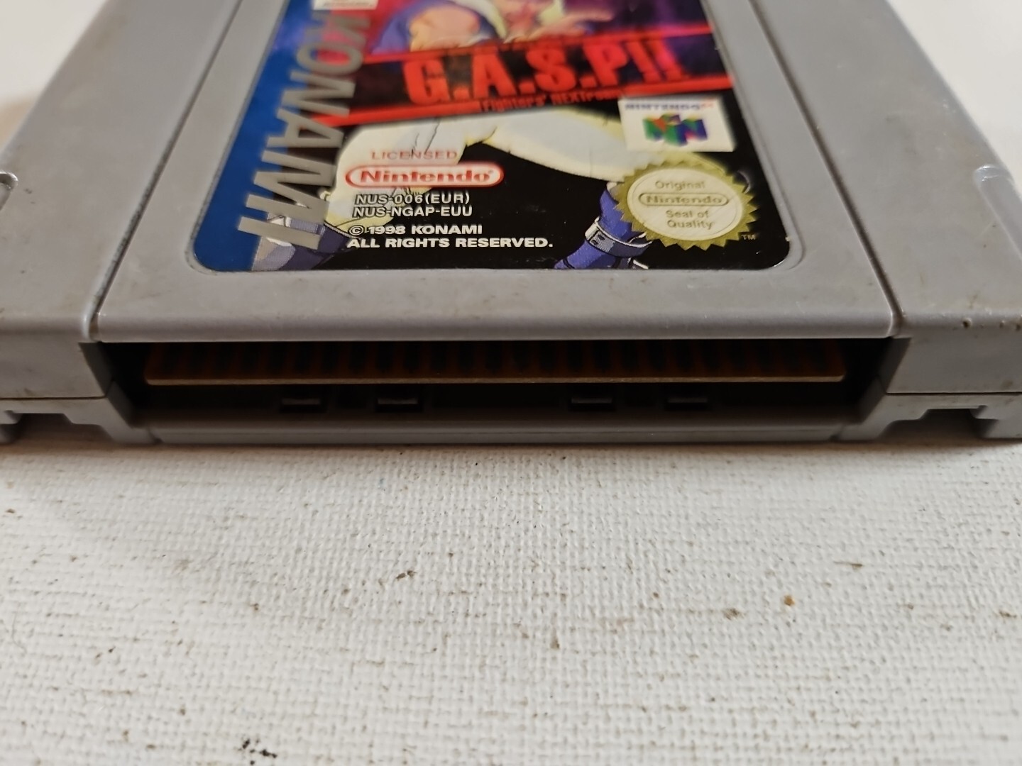 G.A.S.P!! Fighters NEXTream GASP (Nintendo 64, 1998) N64 PAL – Free Postage