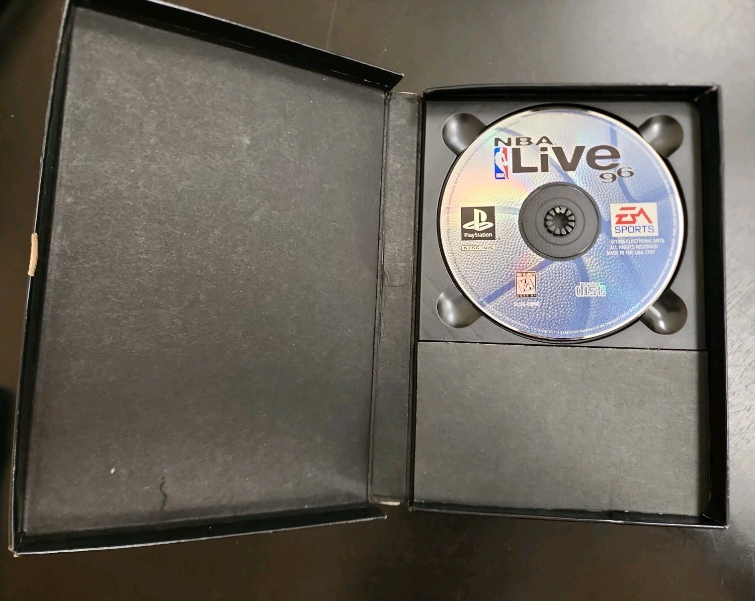NBA Live 96 (Sony PlayStation 1, 1996) No Manual